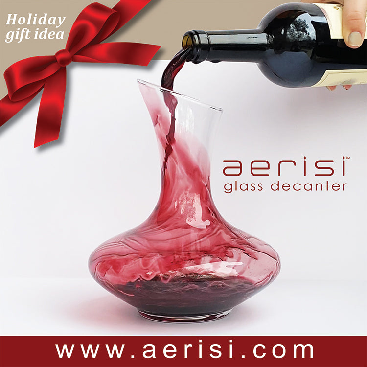 Glass Decanter - Add an Extra One to Keep the Wine Flowing – Aerisi